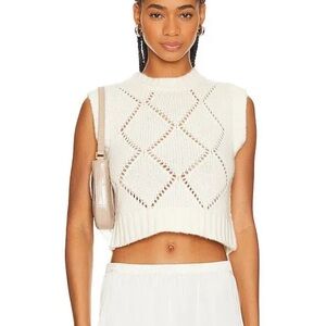 SABLYN Tyree Knit Cashmere Vest Top